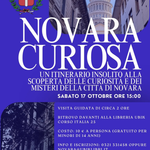 Novara, 17 ottobre ore 15: visita guidata alla scoperta dei misteri della città