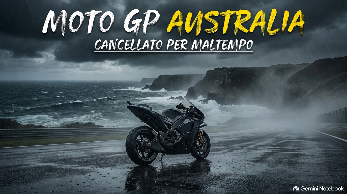 Scopri di più sull'articolo MotoGP Australia: gara annullata per maltempo a Phillip Island